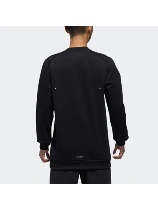 Толстовка Men's adidas C+ Swt Ls Pullover Black — изображение 4 из 4, черный