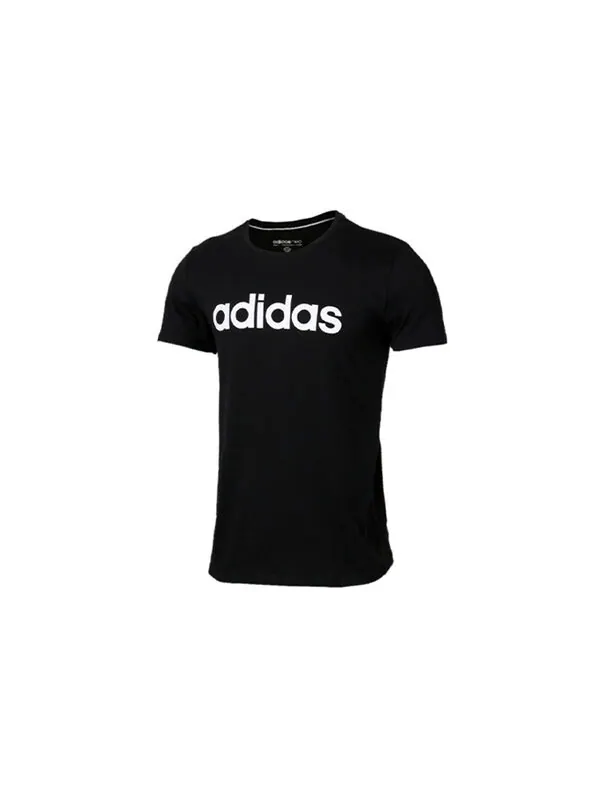 Футболка m ce gra с логотипом и принтом спортивные с коротким рукавом Adidas — изображение 2 из 3, черный