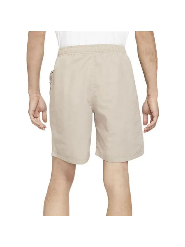 Шорты men's logo micro mark breathable solid color shorts yellow Nike — изображение 3 из 3, мульти