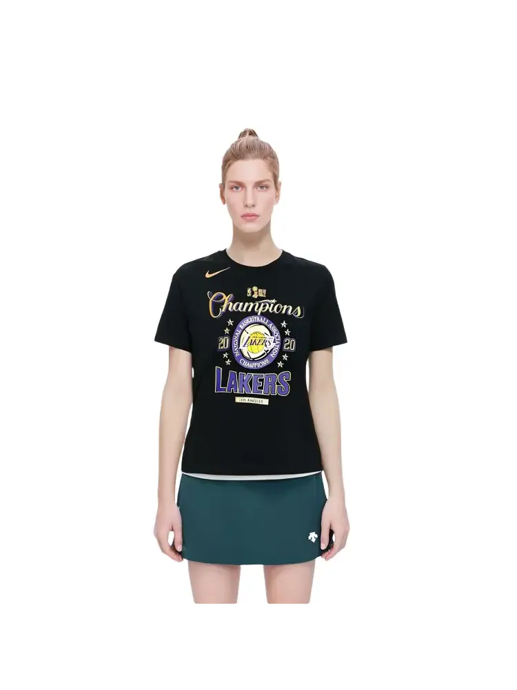 Футболка Nike Los Angeles Lakers Champions DM4543-010 — изображение 4 из 5, черный