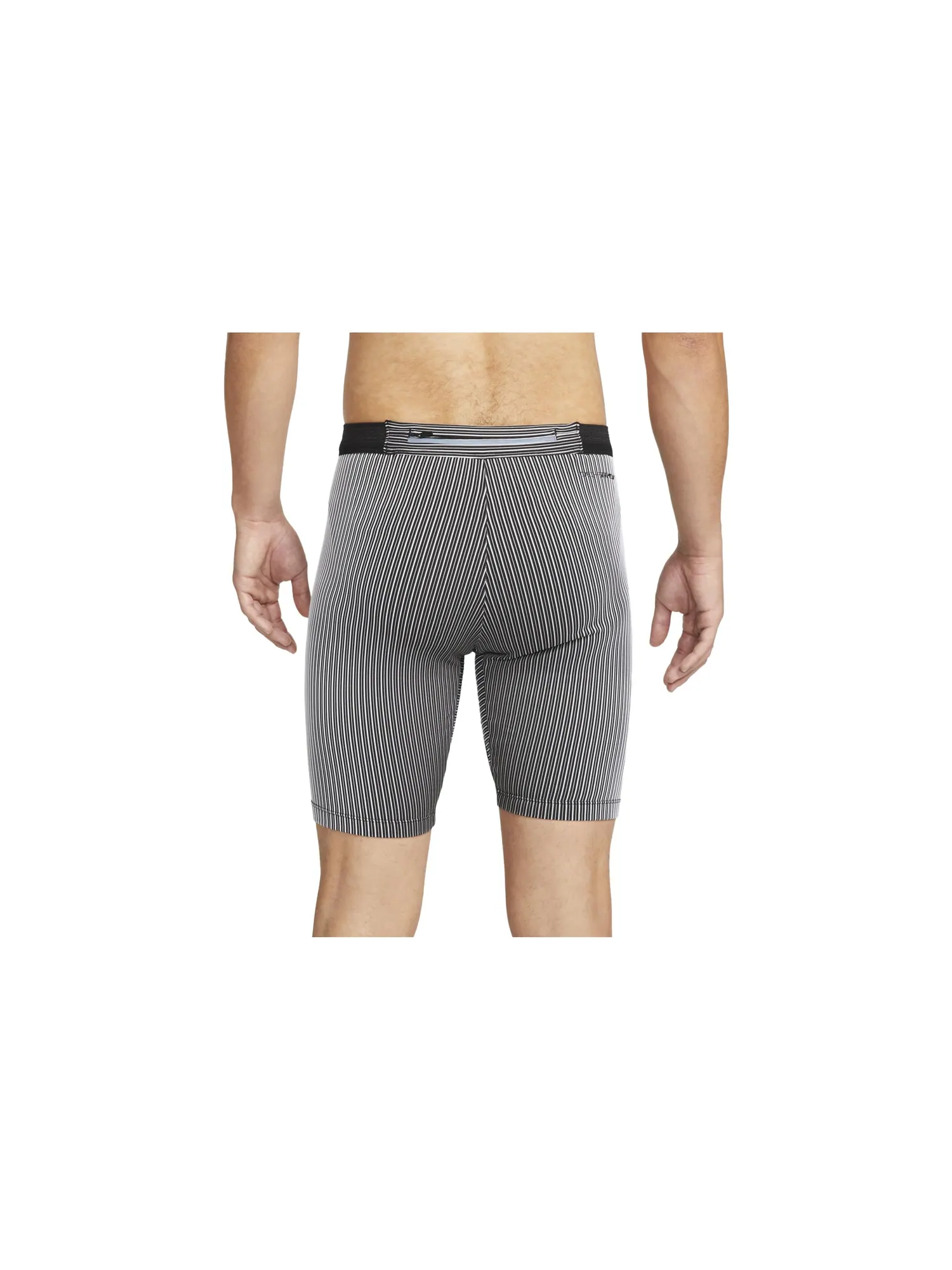Топ Nike Dri-FIT ADV AeroSwift 1/2-Length Racing Tights 'Grey' — изображение 2 из 4, серый