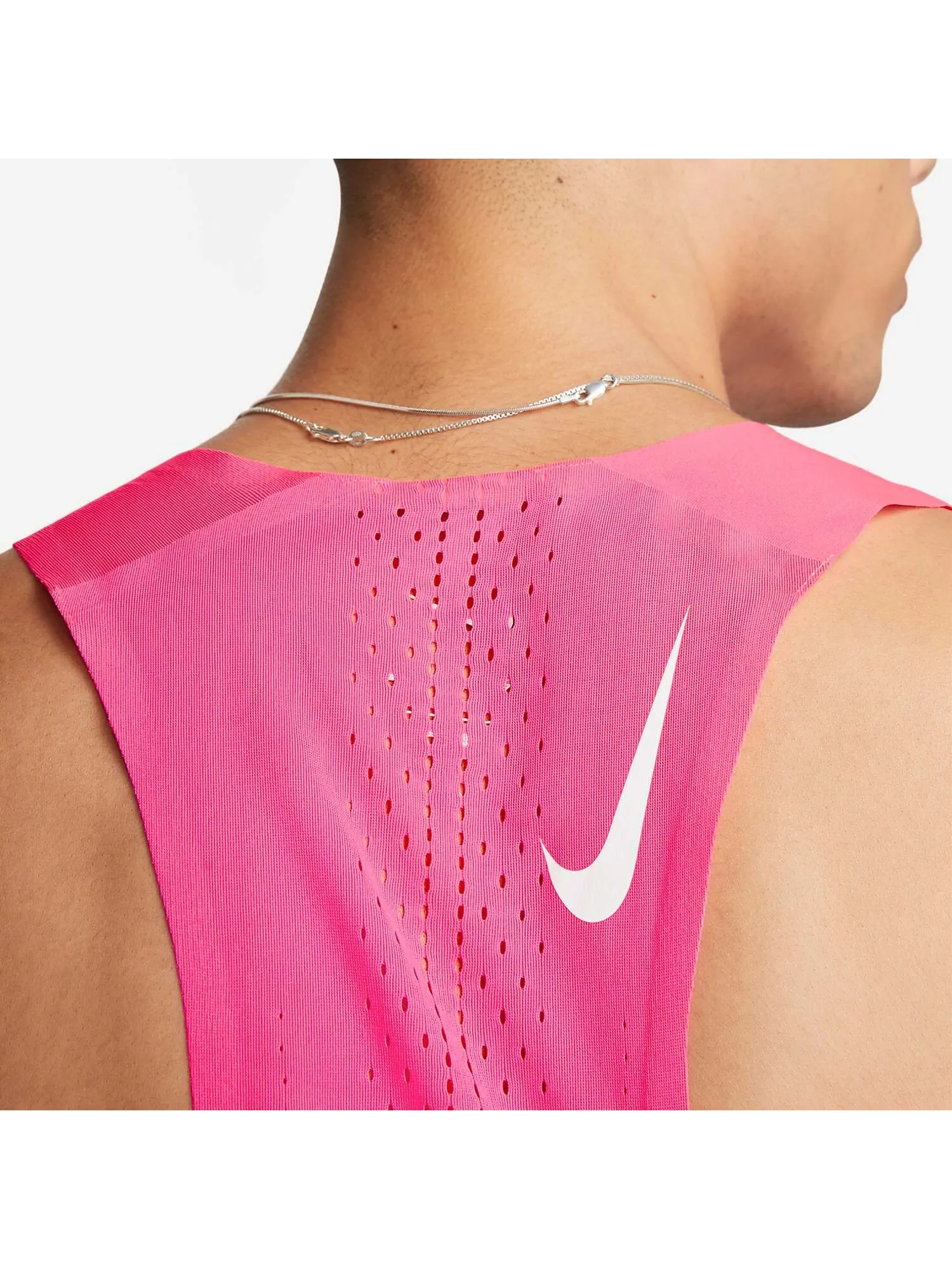 Топ Nike Dri-FIT ADV AeroSwift Racing Running Singlet 'Pink' — изображение 3 из 4, розовый