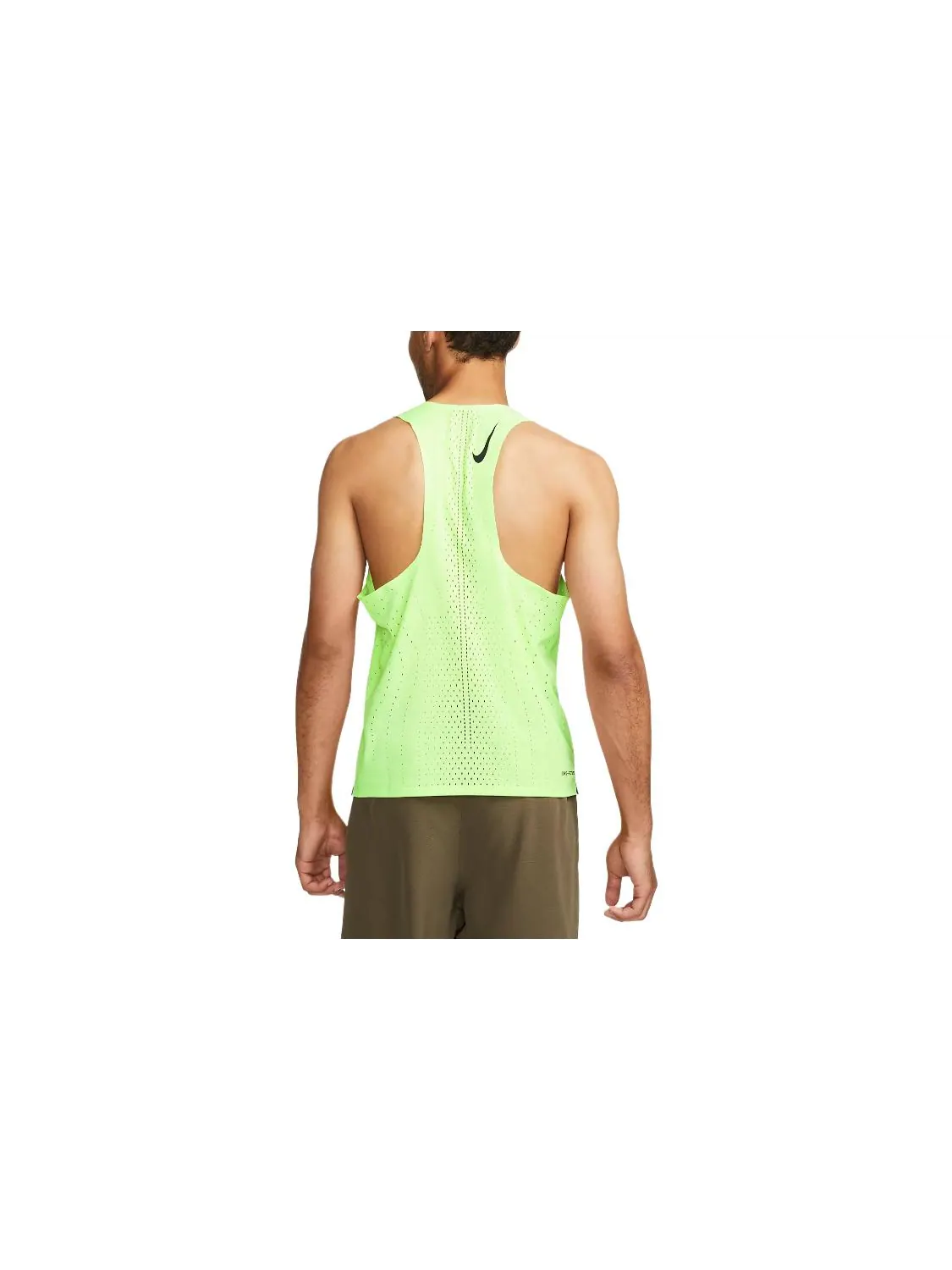Топ Nike Dri-FIT ADV AeroSwift 'Green' — изображение 2 из 3, зеленый