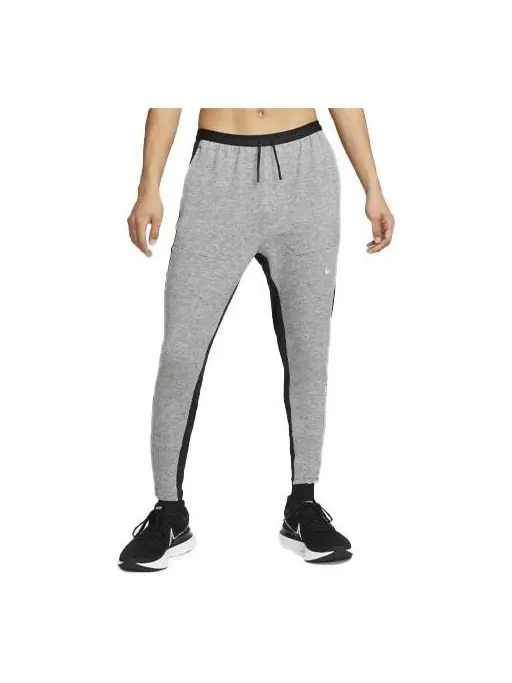 Брюки therma-fit run division phenom elite trousers men s grey gray Nike — изображение 1 из 3, серый