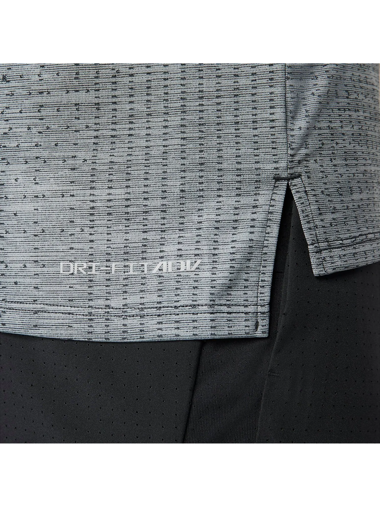 Майка Nike Dri-FIT ADV Techknit Ultra Tank 'Grey' — изображение 3 из 3, серый/серебристый