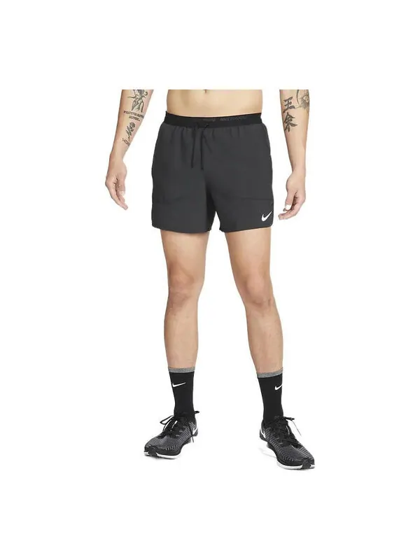 Шорты men's solid color logo printing casual sports shorts black Nike — изображение 1 из 4, мульти
