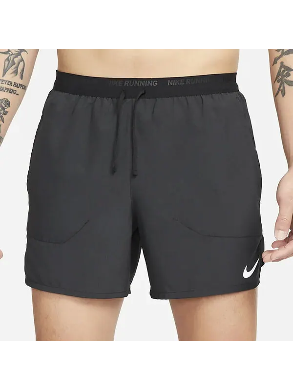 Шорты men's solid color logo printing casual sports shorts black Nike — изображение 3 из 4, мульти