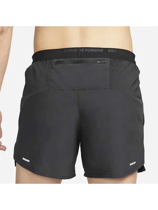 Шорты men's solid color logo printing casual sports shorts black Nike — изображение 4 из 4, мульти