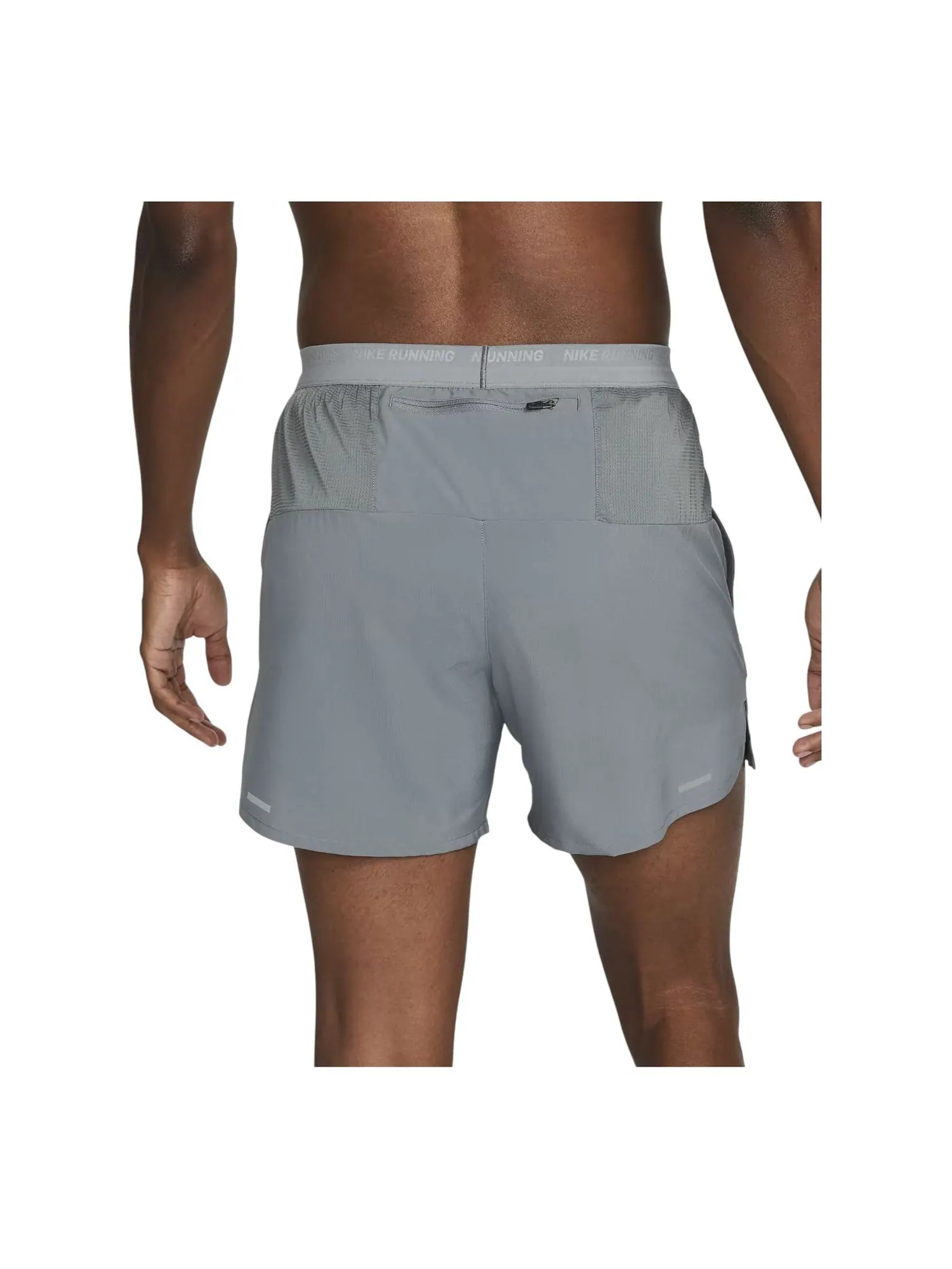 Шорты Nike Dri-FIT Stride 5" Hidden Lined Running Shorts 'Smoke Grey' — изображение 2 из 2, серый