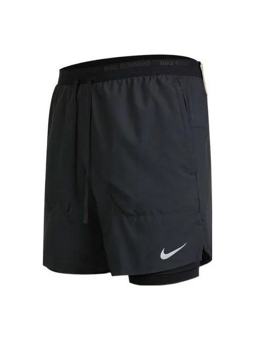 Шорты dri fit однотонные с маленькой этикеткой дышащие быстросохнущие шорты для бега Nike, мульитколор — изображение 1 из 4