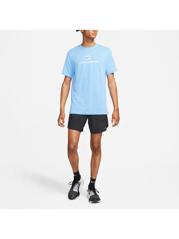 Шорты dri fit однотонные с маленькой этикеткой дышащие быстросохнущие шорты для бега Nike, мульитколор — изображение 3 из 4