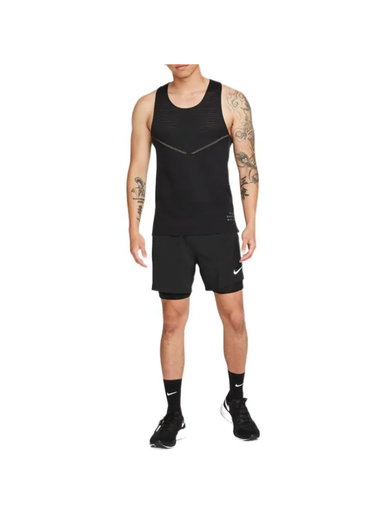 Жилет Nike Run Division Pinnacle Casual Breathable Quick Dry Solid Color Running Vest Black — изображение 3 из 3, мульти