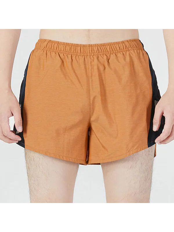 Шорты men's logo alphabet printing elastic waistband straight shorts yellow Nike — изображение 2 из 4, мульти