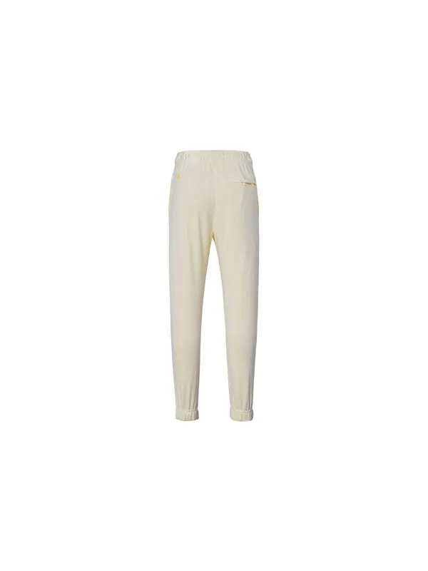 Брюки men's alphabet printing daisy sports pants/trousers/joggers creamy white Nike — изображение 2 из 4, мульти
