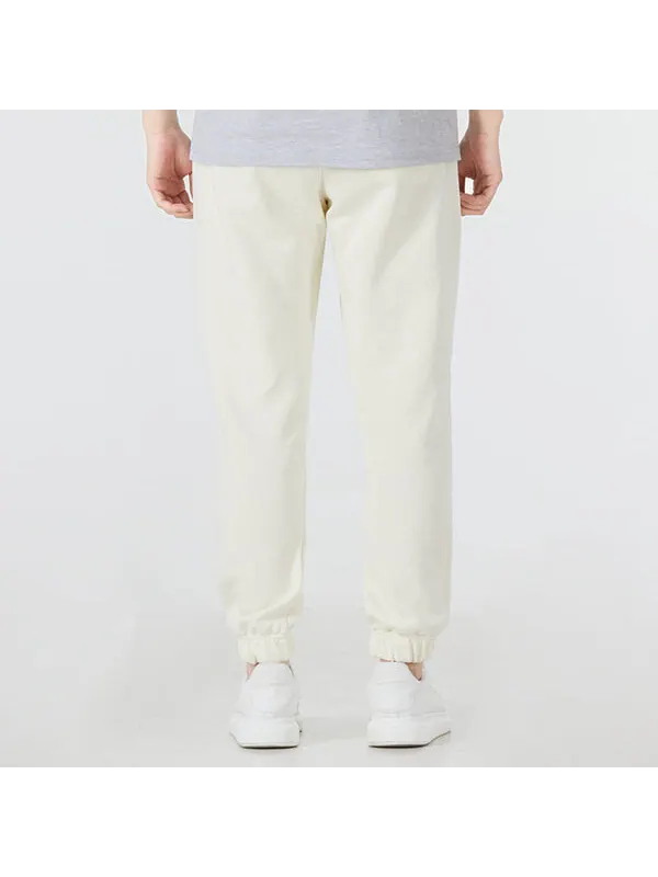 Брюки men's alphabet printing daisy sports pants/trousers/joggers creamy white Nike — изображение 4 из 4, мульти