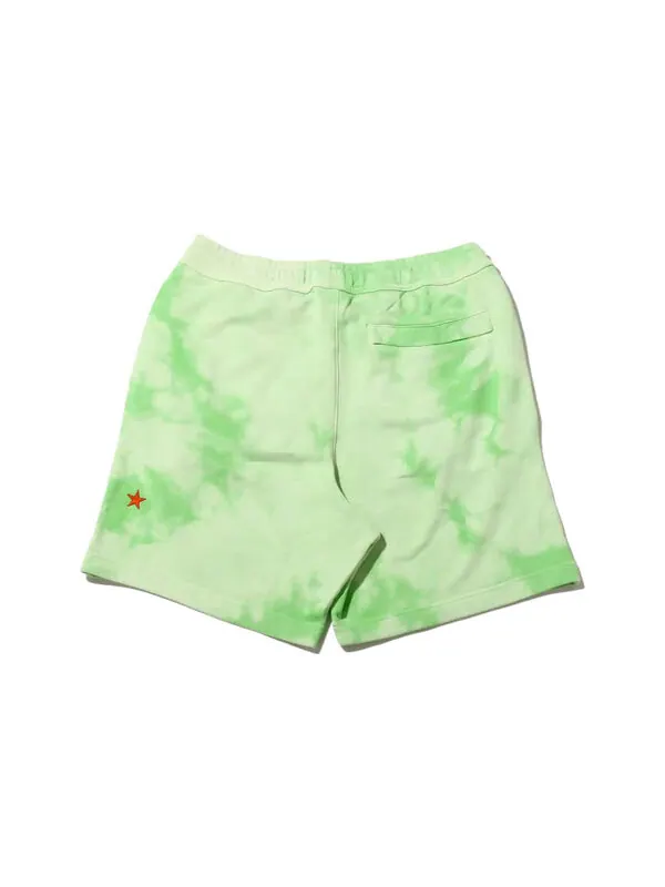 Шорты men's sportswearfrench terry solid color logo flowers embroidered casual shorts light green Nike — изображение 2 из 4