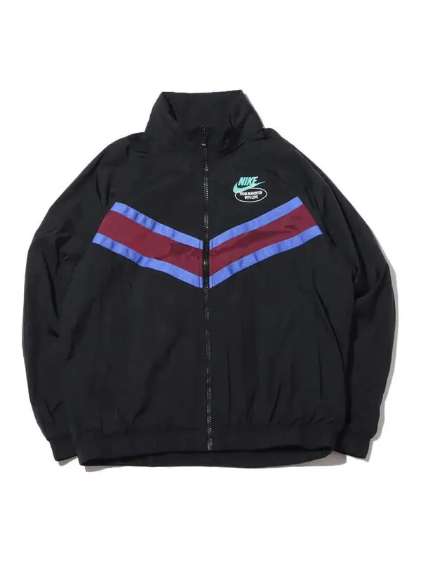 Куртка Nike Sportswear Have a Nike Day Jacket 'Black' — изображение 1 из 4, черный/мульти