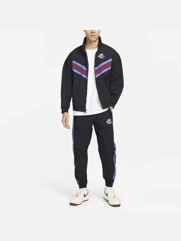 Куртка Nike Sportswear Have a Nike Day Jacket 'Black' — изображение 3 из 4, черный/мульти
