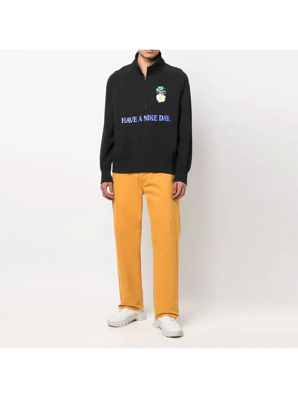 Толстовка Nike Have A Nike Day Half Zip Sweat Black — изображение 2 из 4, черный
