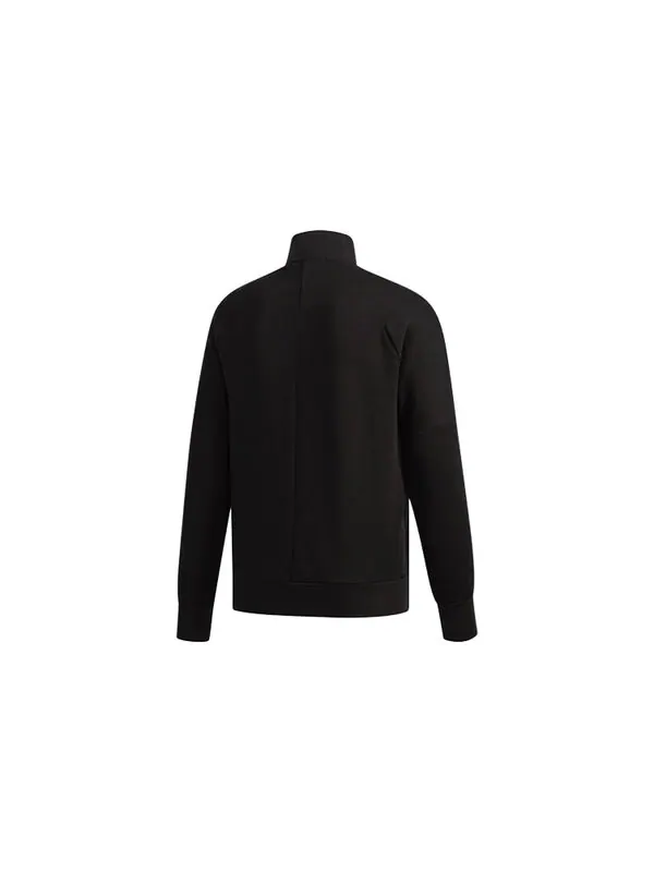 Куртка adidas Wj Tt Swt Martial Arts Logo Collar Jacket For Men Black — изображение 2 из 4, черный