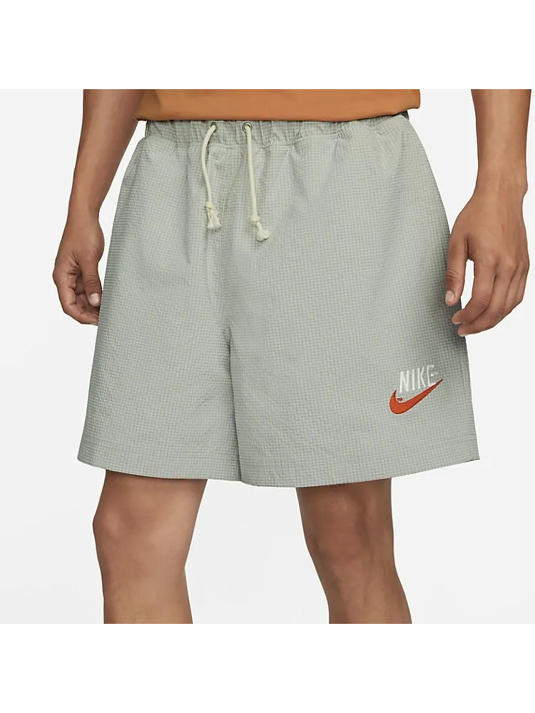 Спортивные шорты Nike Sportswear Lined Woven Shorts 'Light Iron Ore' — изображение 2 из 5, серый