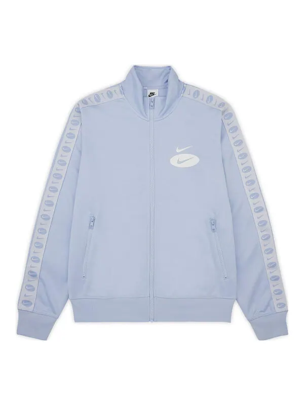 Куртка Men's Nike Sportswear Swoosh League Colorblock Zipper Casual Jacket Blue — изображение 1 из 4, мульти