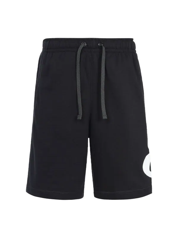Шорты sportswear contrasting colors logo loose lacing casual shorts black Nike — изображение 1 из 4, мульти