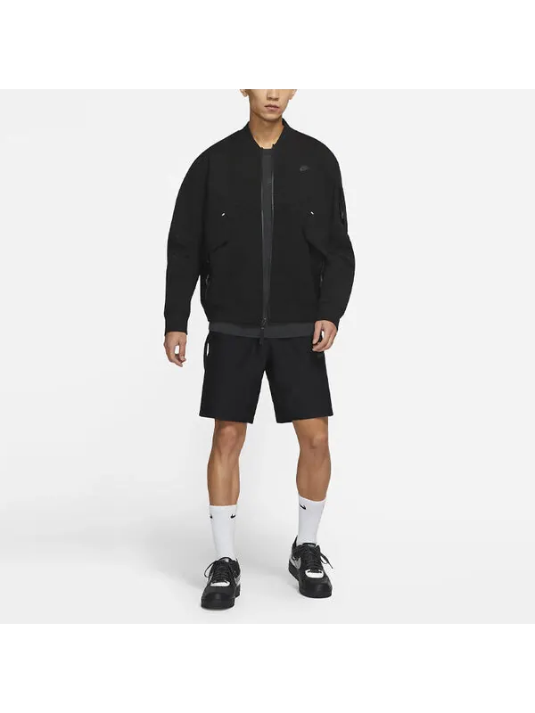 Куртка Nike Sportswear Storm-fit Tech Pack Unlined Loose Zipper Jacket Black — изображение 3 из 3, черный