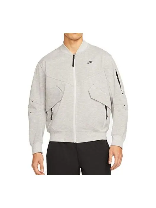 Куртка men's sportswear storm-fit tech pack unlined loose zipper jacket gray Nike — изображение 1 из 3, серый