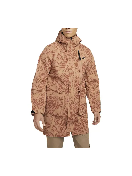 Куртка Nike Storm-fit Adv Tech Pack Casual Sports hooded Long Sleeves Jacket Yellow — изображение 1 из 4, желтый