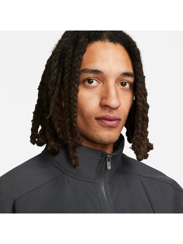 Куртка Nike Sportswear Revival Woven Tracksuit Jacket 'Grey' — изображение 2 из 4, серый