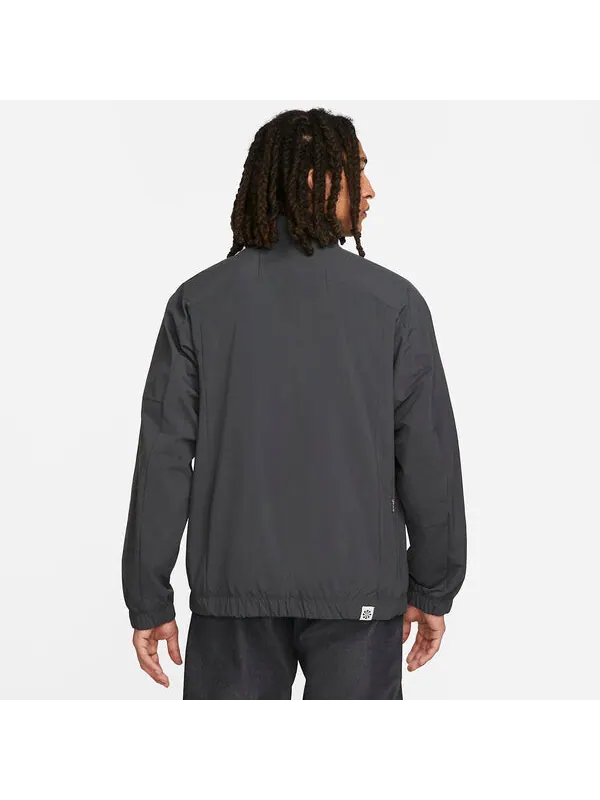 Куртка Nike Sportswear Revival Woven Tracksuit Jacket 'Grey' — изображение 4 из 4, серый