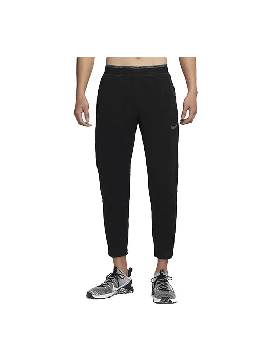 Брюки training breathable athleisure casual sports pants black Nike — изображение 1 из 2, черный