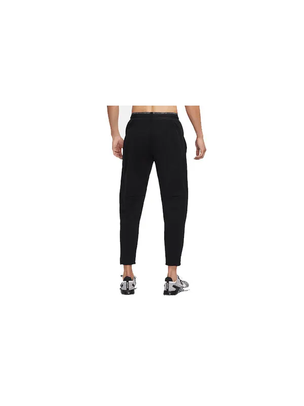 Брюки training breathable athleisure casual sports pants black Nike — изображение 2 из 2, черный