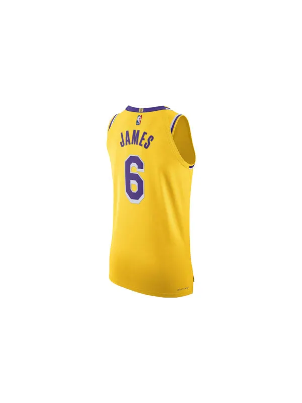 Майка Nike x NBA Lakers LeBron James Jerseys 'Yellow' — изображение 2 из 2, желтый
