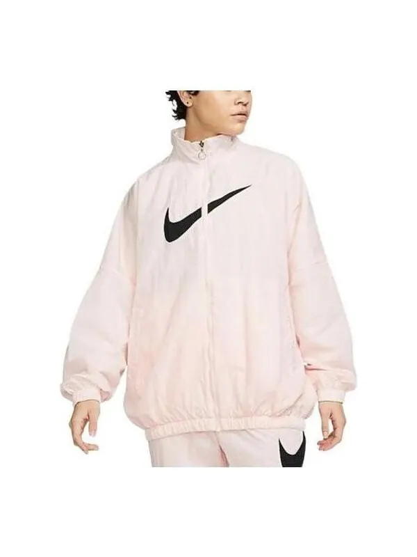 Куртка спортивная одежда спортивная одежда необходимая тканая куртка Nike — изображение 1 из 4, розовый