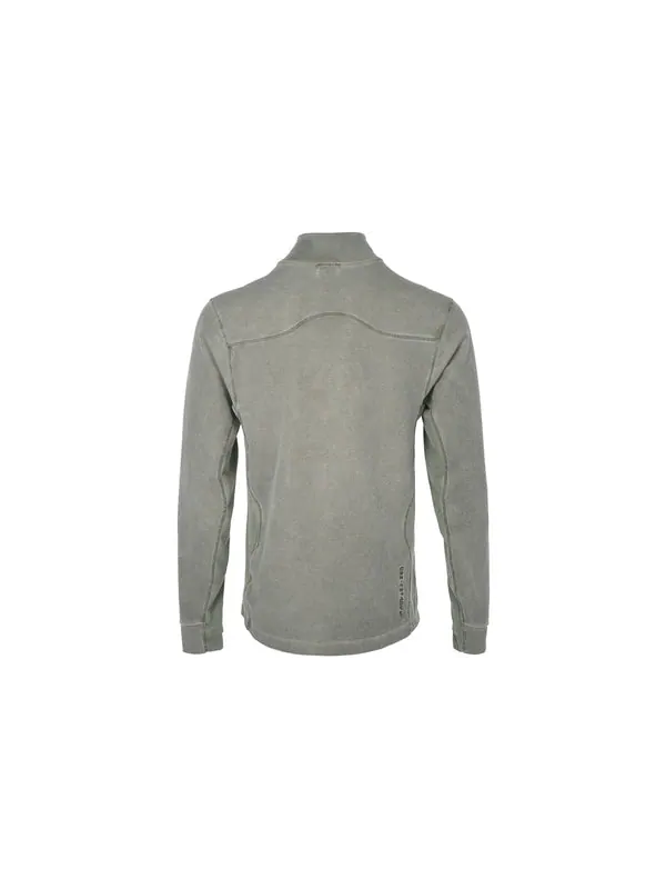 Футболка men's acg zipper cardigan sports long sleeves gray t-shirt Nike — изображение 2 из 4, серый