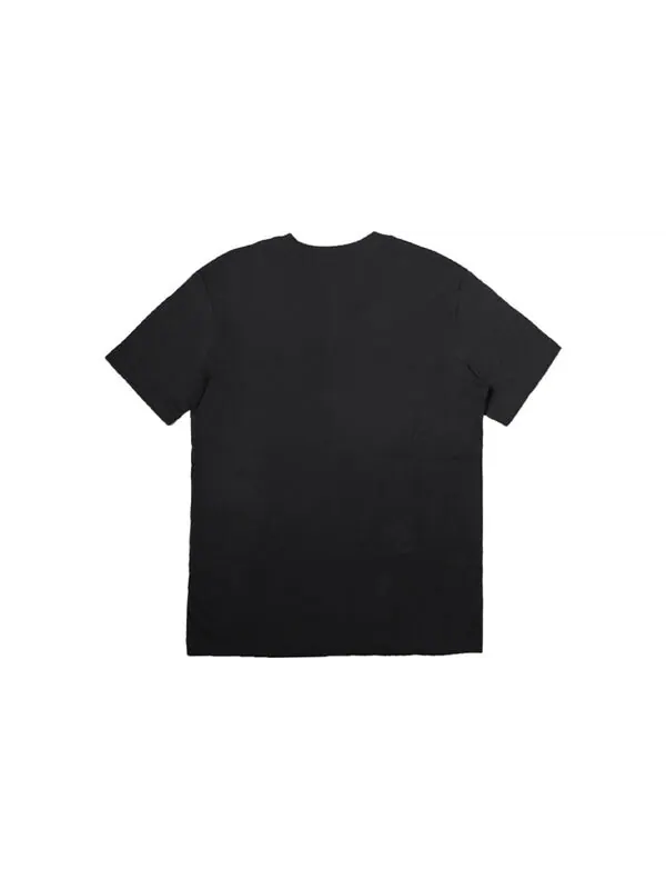 Футболка Men's Nike Solid Color Pattern Cartoon Printing Training Short Sleeve Black T-Shirt — изображение 2 из 4, мульти
