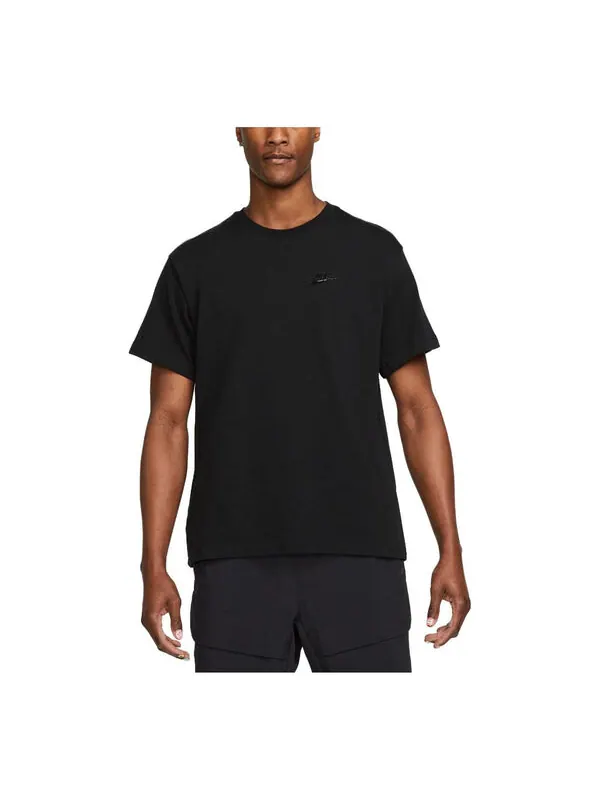 Футболка Nike Sportswear Logo T-Shirt 'Black' — изображение 1 из 3, черный