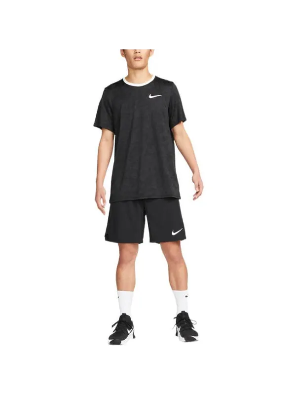 Шорты dri-fit 9 solid color woven training sports shorts black Nike — изображение 3 из 4, мульти