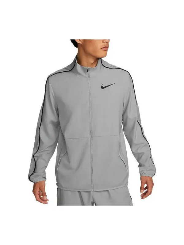 Куртка Nike Dri-Fit Team Woven Jacket 'Grey' — изображение 1 из 3, серый