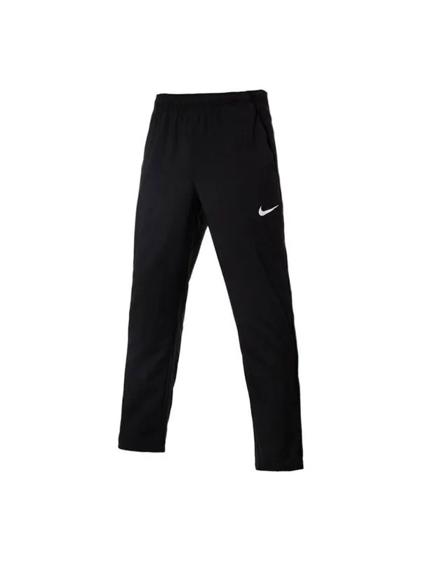 Брюки men's dri-fit team solid color logo straight sports pants/trousers/joggers black Nike — изображение 1 из 4, мульти