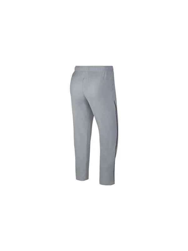 Брюки men's dri-fit solid color logo straight breathable sports pants/trousers/joggers gray Nike — изображение 2 из 4, мульти