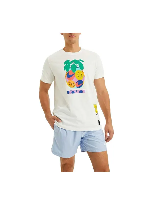 Брюки sportswear sport essentials woven lined flow shorts 'ashen slate' Nike — изображение 3 из 3, белый