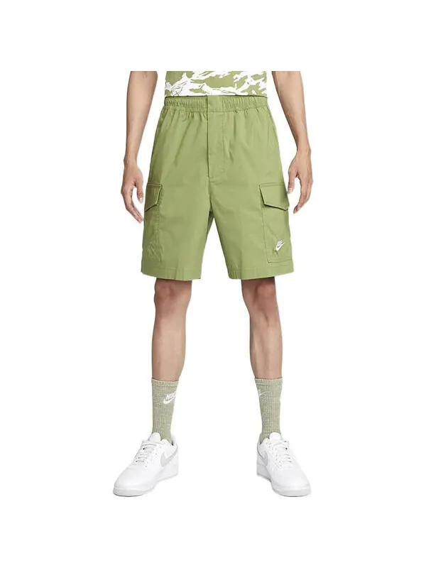 Шорты fw22 solid color logo embroidered cargo shorts green Nike — изображение 3 из 3, мульти