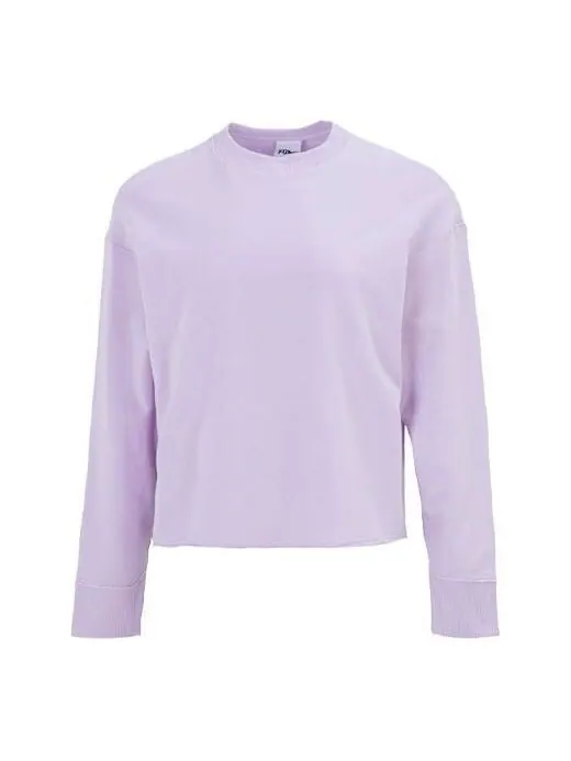 Свитер yoga luxe casual sports round neck pullover hoodie purple Nike — изображение 1 из 3, фиолетовый