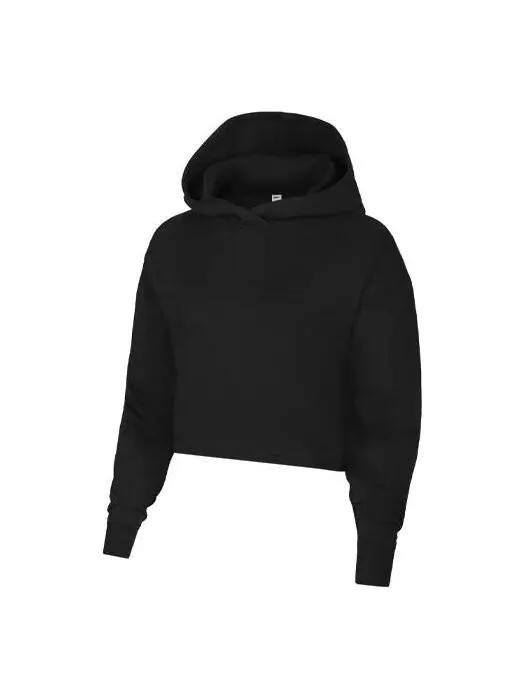 Свитер yoga luxe solid color short long sleeves hoodie black Nike — изображение 1 из 4, черный