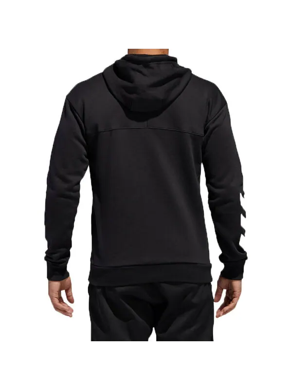 Куртка adidas SPT Full Zip Basketball Sports Hooded Jacket Black — изображение 2 из 2, черный