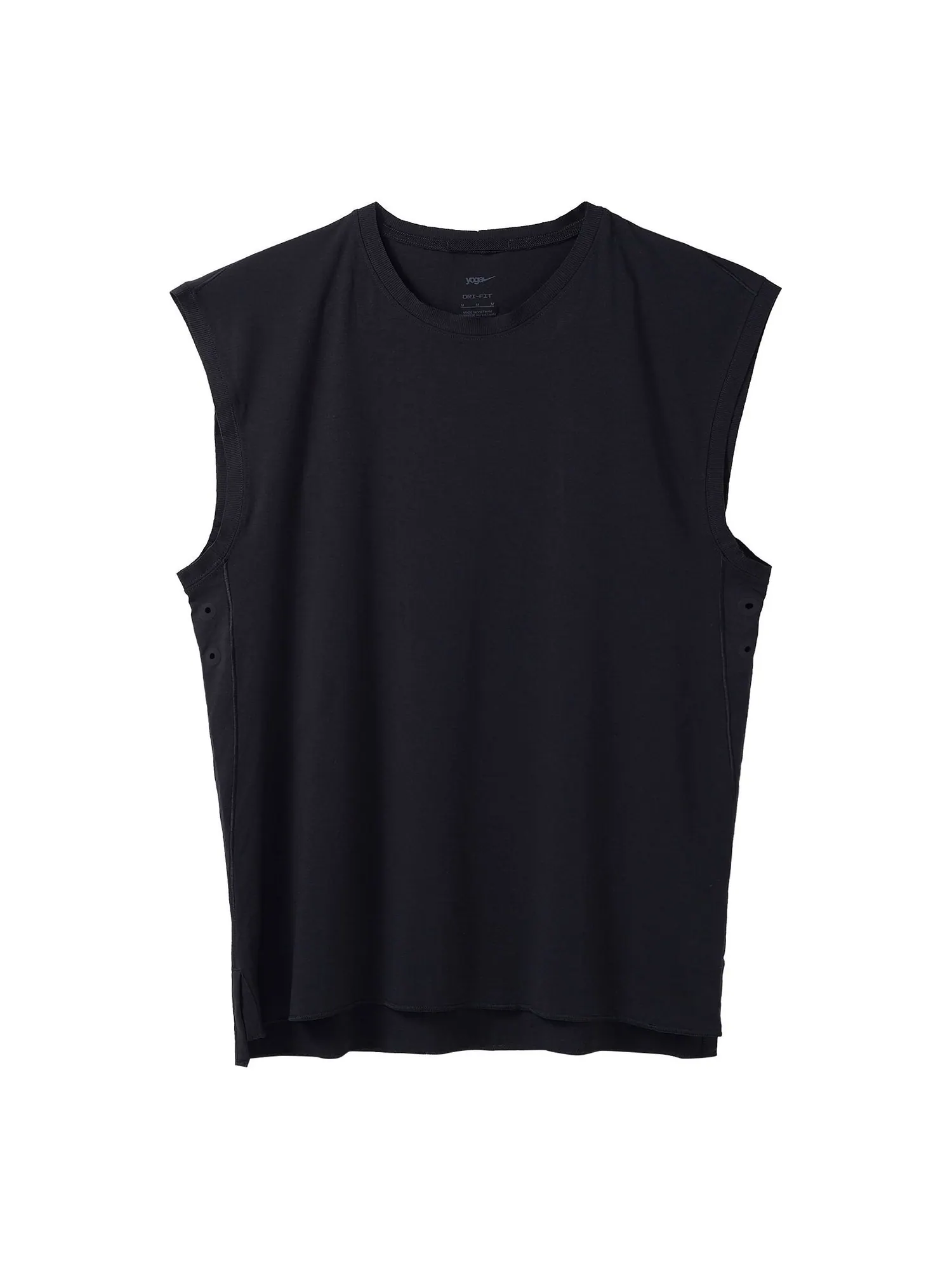 Жилет Men's Nike Solid Color Round Neck Pullover Sleeveless Vest Black — изображение 1 из 5, мульти