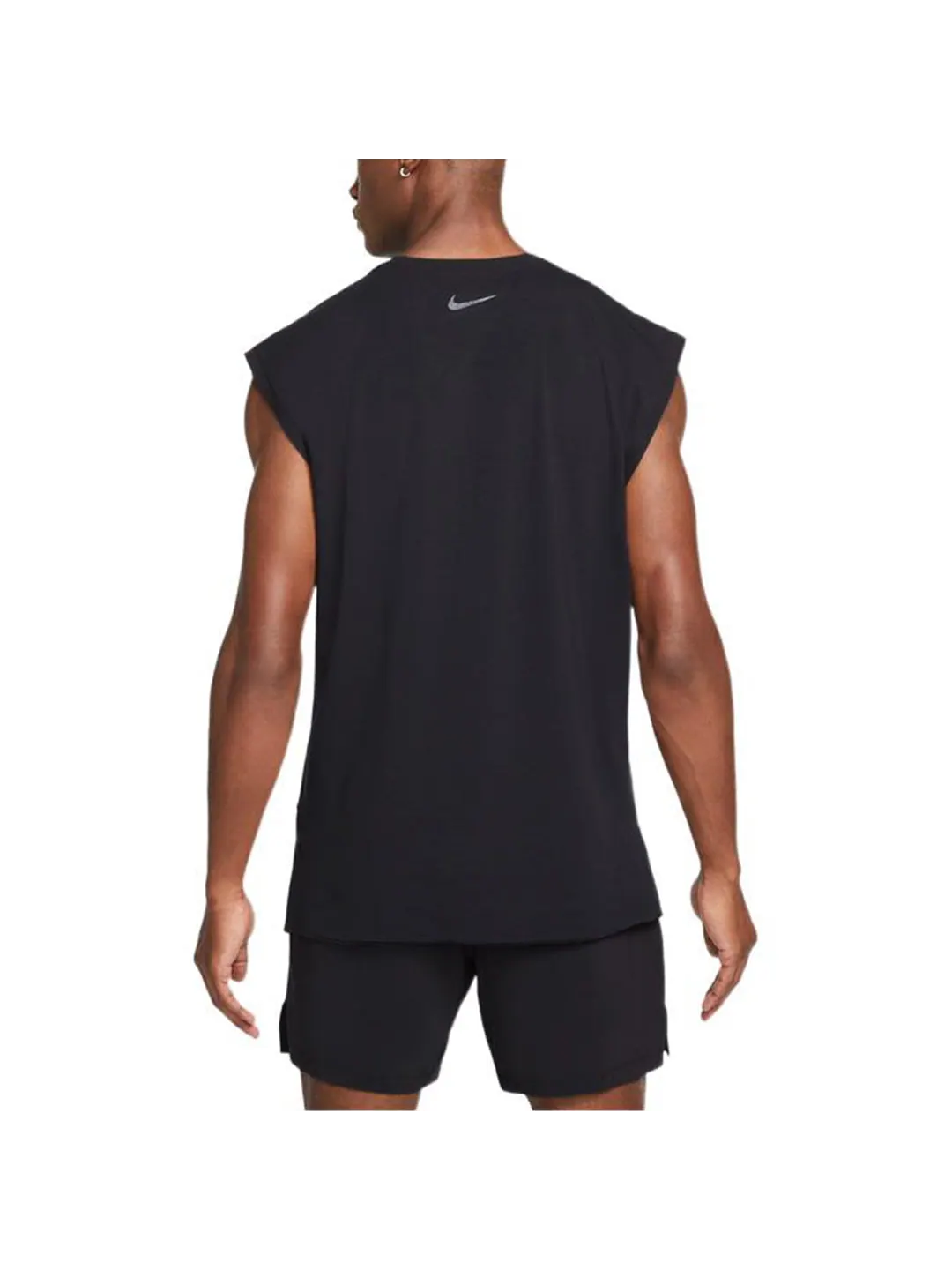 Жилет Men's Nike Solid Color Round Neck Pullover Sleeveless Vest Black — изображение 5 из 5, мульти